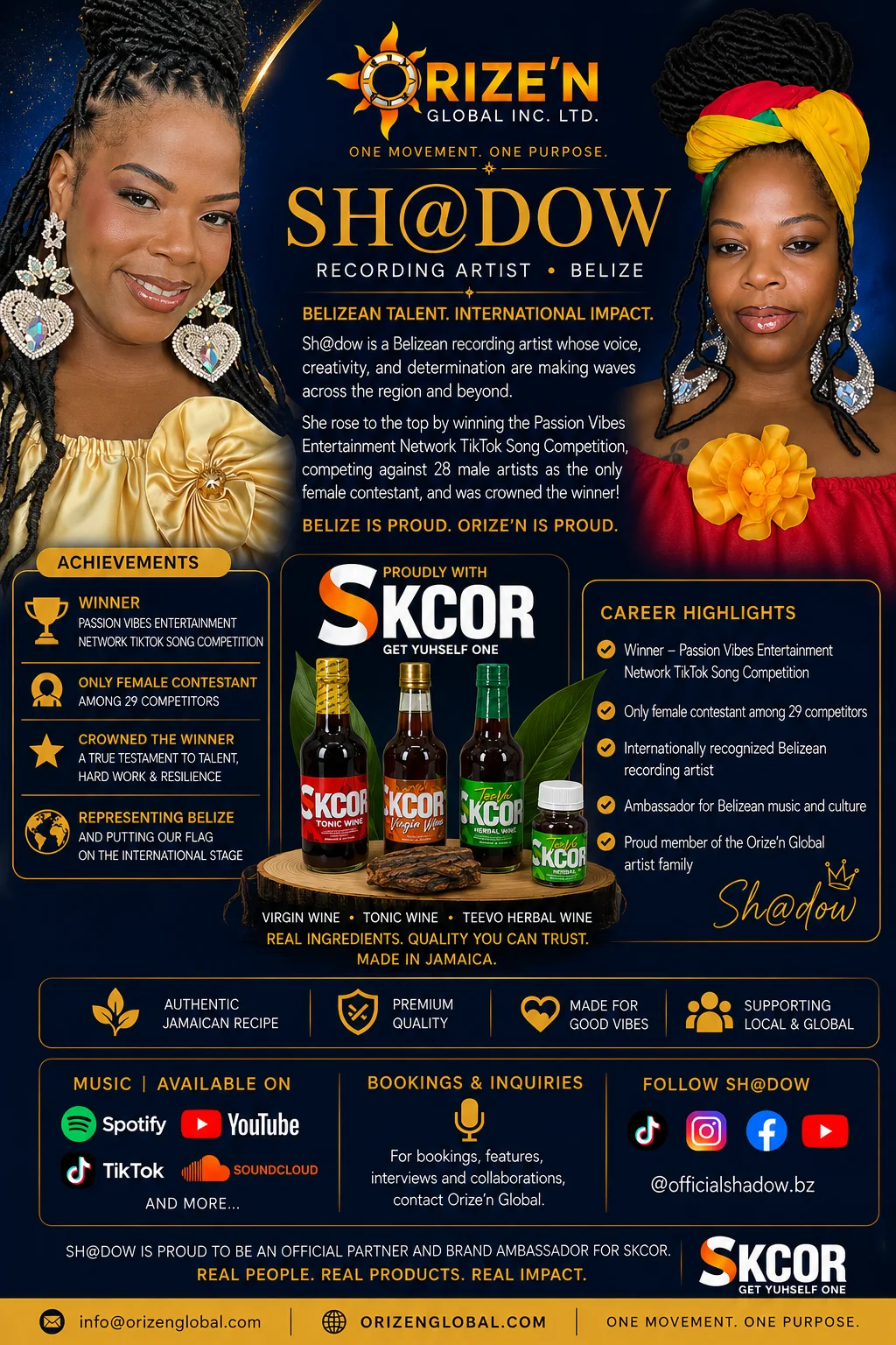 Sh@dow official SKCOR ambassador portfolio