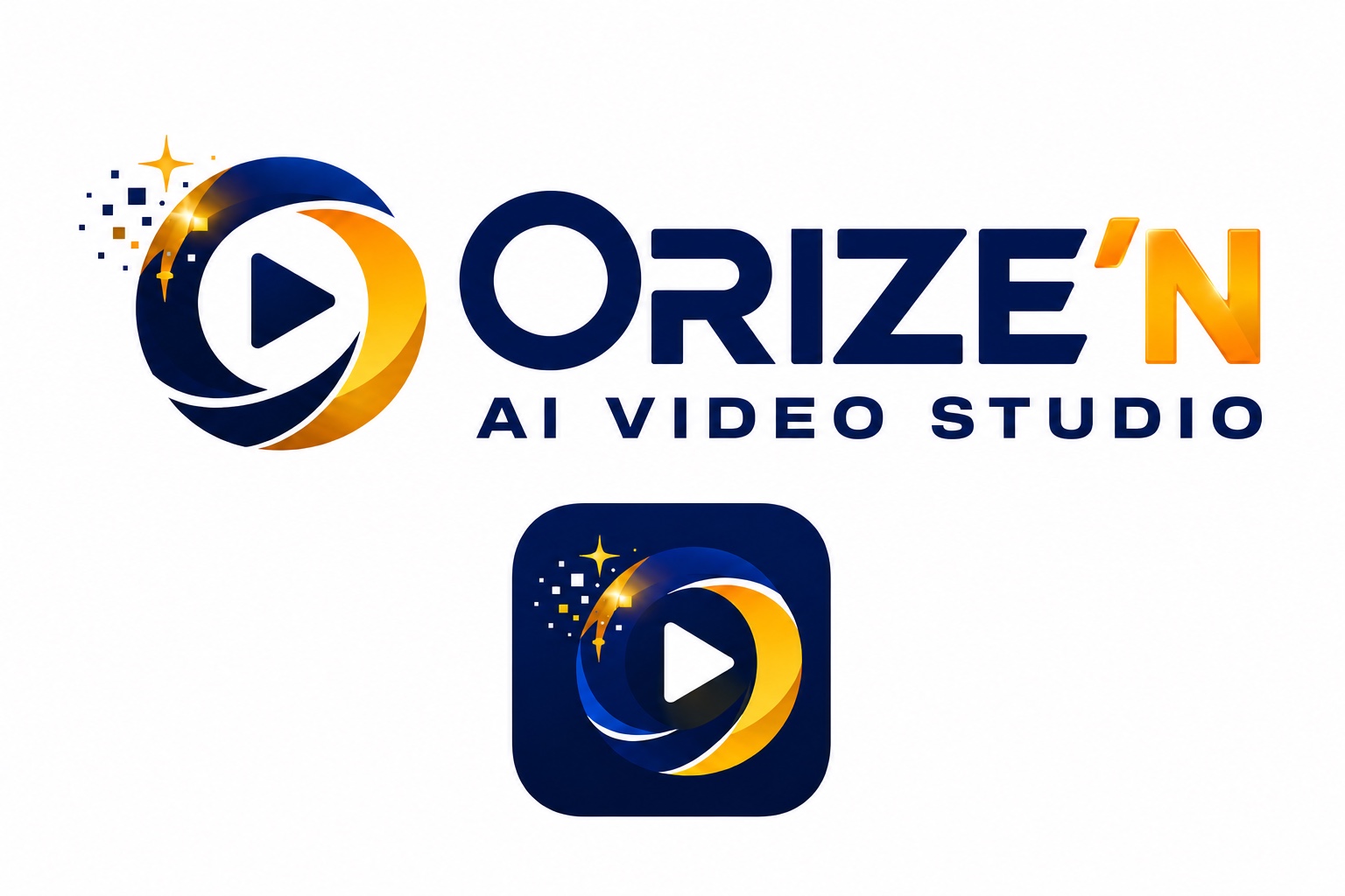 Orize’n AI Video Studio official identity