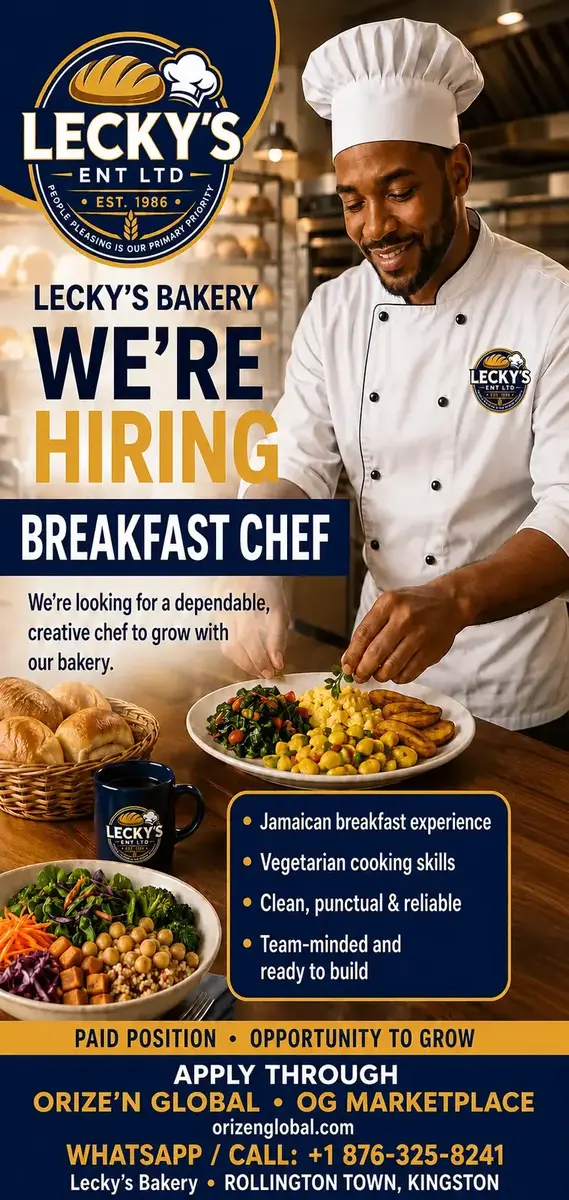 Lecky’s Bakery hiring a Breakfast Chef