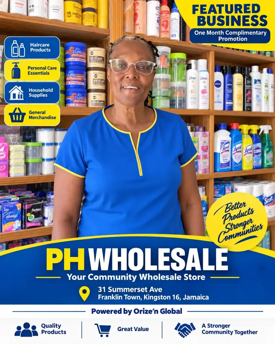 Miss Pam presents PH Wholesale in Franklin Town