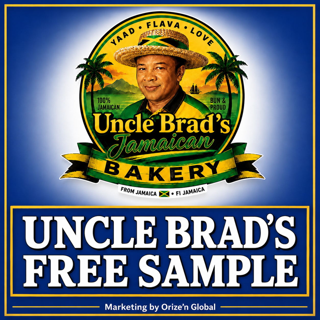 Uncle Brad’s Free Sample sign
