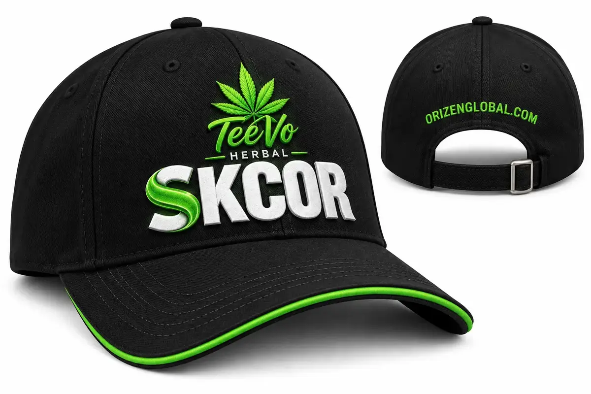 Black SKCOR TeeVo cap