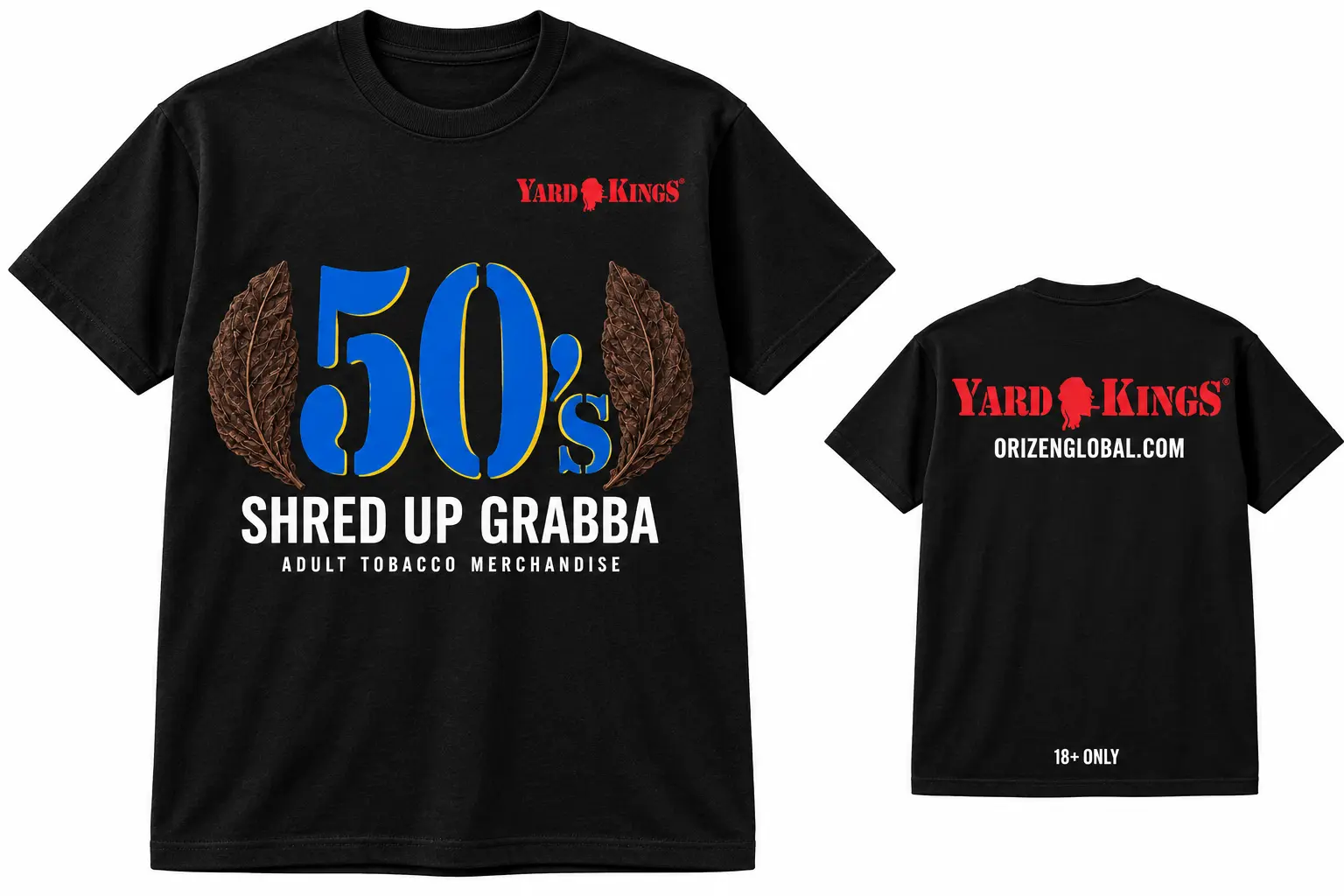 Black Yard Kings 50’s Shred Up Grabba men’s shirt