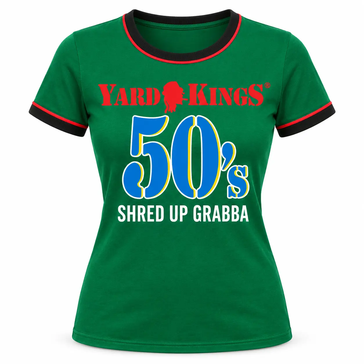 Green Yard Kings 50’s Shred Up Grabba women’s shirt