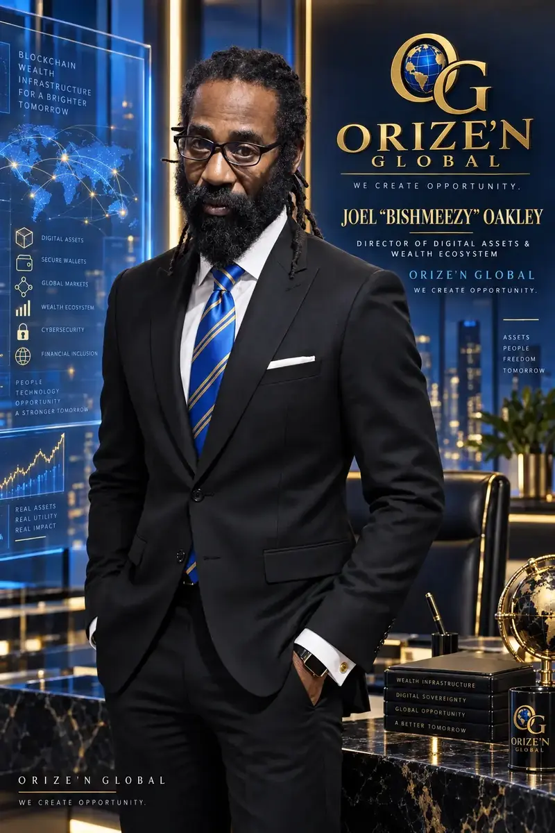 Joel Bishmeezy Oakley, digital-assets visionary executive