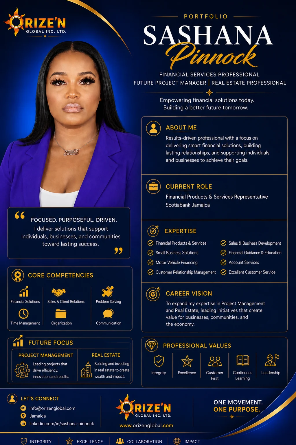 Sashana Pinnock portfolio
