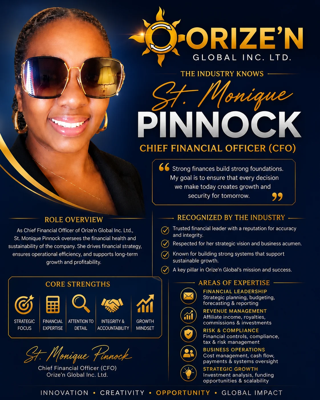 St. Monique Pinnock portfolio