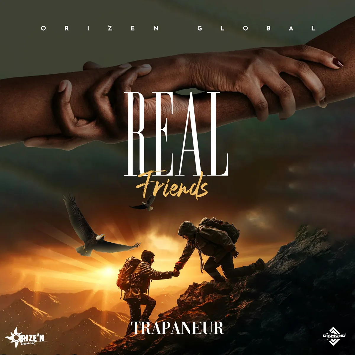 Real Friends cover art — Trapaneur and Bwoybwoy
