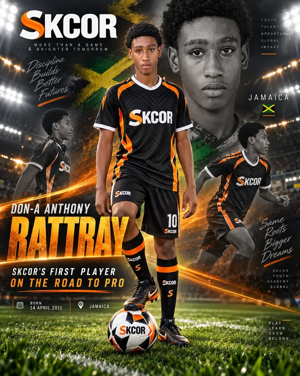 Don-a Anthony Rattray, SKCOR youth football prospect