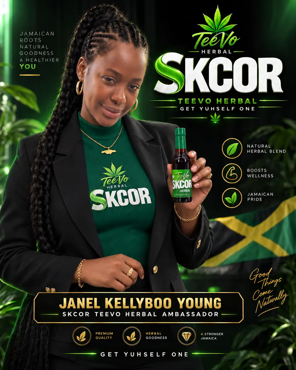 Janel Kellyboo Young TeeVo Herbal promotional poster
