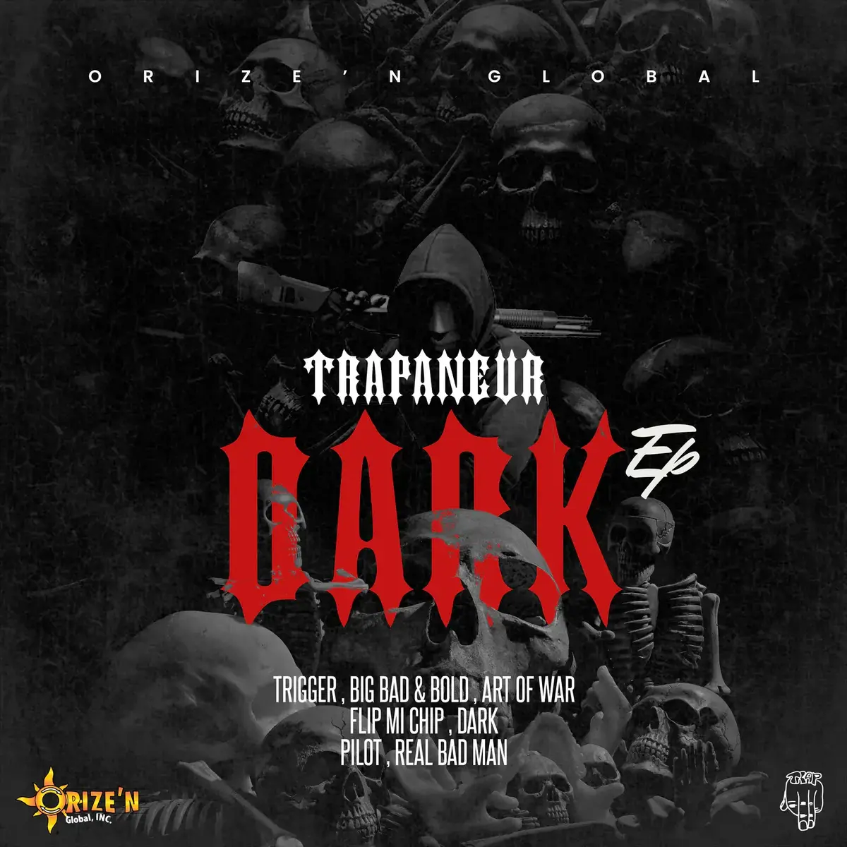 Trapaneur Dark EP official cover art