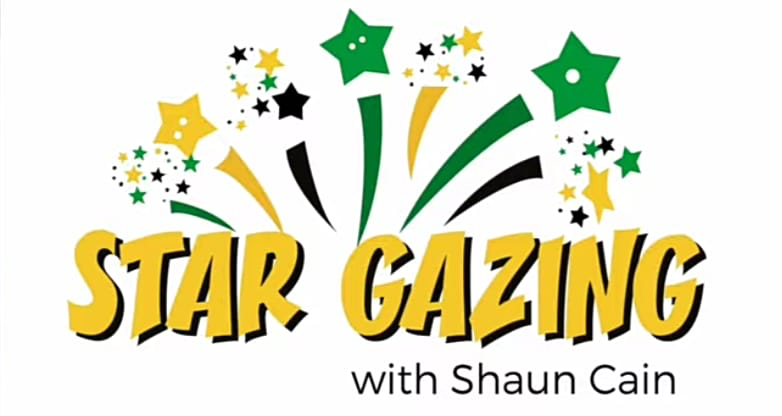 Stargazing with Shaun Cain original programme logo